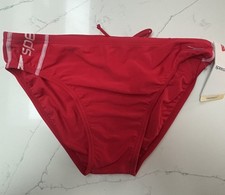 Men’s Boy’s Vintage style Speedo Red  Retro size 36” Sun Speedos  