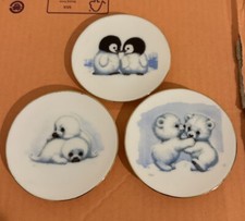 Vintage Snow Babies - Coasters