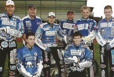 POOLE PIRATES 2007 SPEEDWAY TEAM PHOTOGRAPH