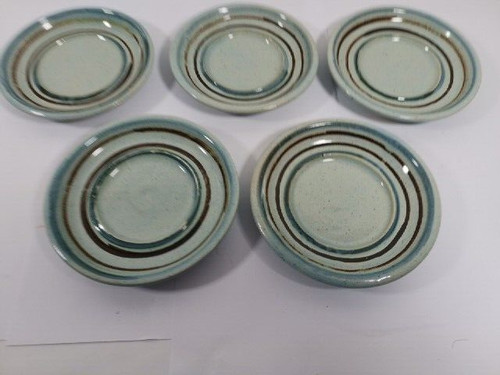 Arch pottery ives - arch, blue