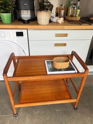 Refinished mid century teak - mid,