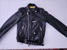 Childrens Leather Biker Jacket