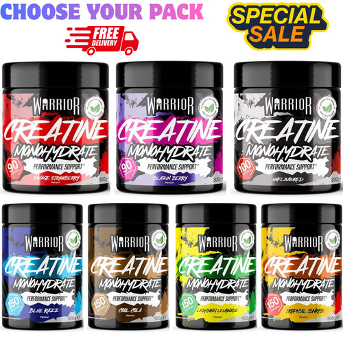 Warrior flavoured creatine - flavoured,