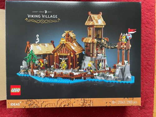 Lego ideas viking village - lego,