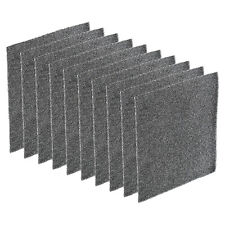 120mm Filter Foam Sponges, 10 Pack Sponge Sheet Replacement Media Pad, Black