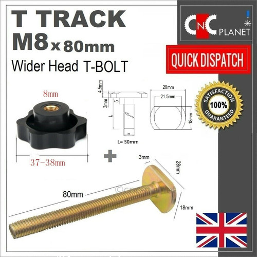 Bolt 80mm t - t,