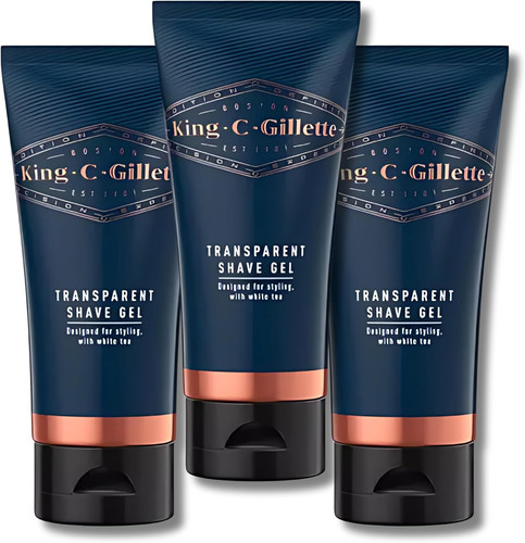 King transparent shave gel - king,