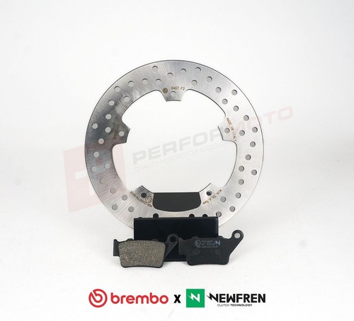 Brembo rear brake disc - rear, and