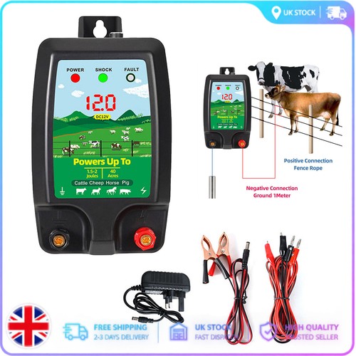 Electric fence energiser 12v - energiser,