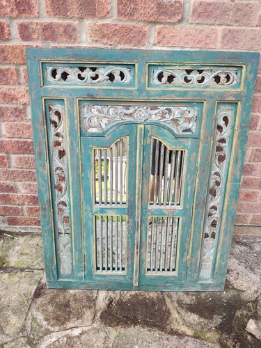 Vintage balinese style carved - balinese,