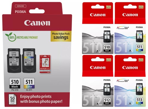 Canon 510 511 pg 512 - pg-510, cl-511