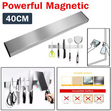 40CM Kitchen Magnetic Knife Holder Magnet Bar Wall Mounted Display Rack Strip UK