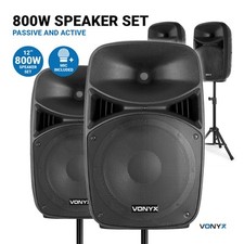 Vonyx VPS 12" DJ Speaker Set