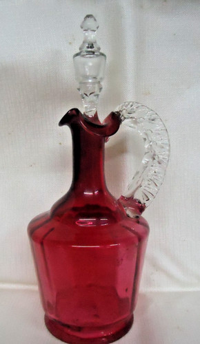 Antique victorian cranberry - victorian,