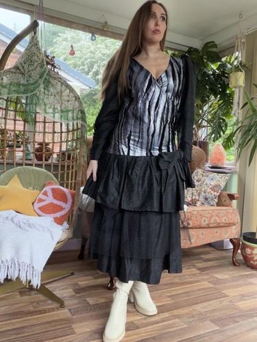 Vintage 1980s cocktail dress - 1980s,