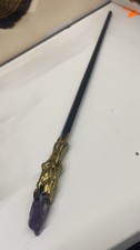 Amethyst Crystal Wand Anxiety Stress Relief Peace Altar Pagan Wiccan Witchcraft