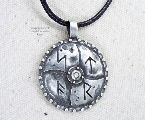 Viking nordic runic shield - viking,