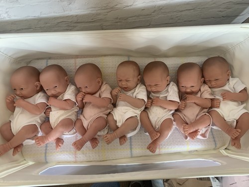 Seven berenguer babies - seven, three