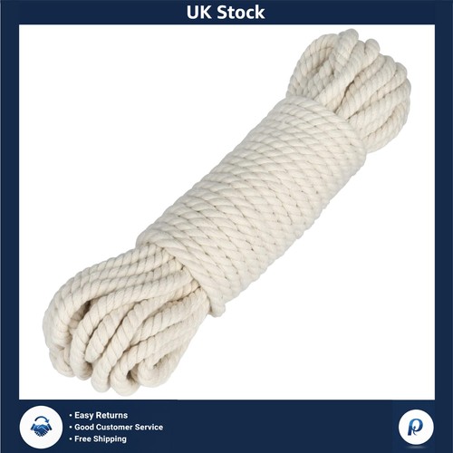 Natural cotton macrame cord - natural,
