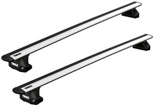 Thule Roof Bars Evo Fixpoint WingBar Evo Silver for Peugeot 307 Hatchback