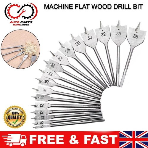 Flat wood drill - wood, spade