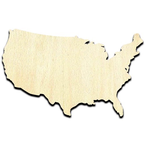 United states laser - cut, out