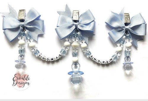 Personalised pram charm clip - charm,
