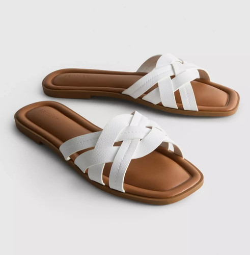 Womens primark tan black strap - womens,