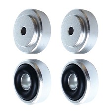 4pcs Aluminum Shock Absorber Turntable Pads Audio CD HIFI Speaker Isolation Feet