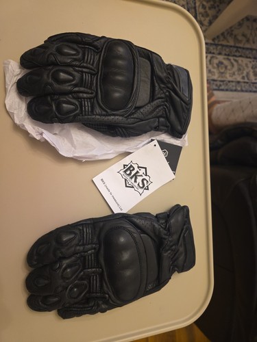 Bks motorcycle gloves size - motorcycle,