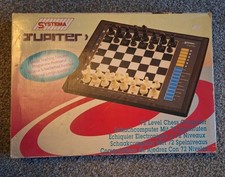 SYSTEMA JUPITER 72 LEVEL ELECTRONIC CHESS SET. 100% Working. 