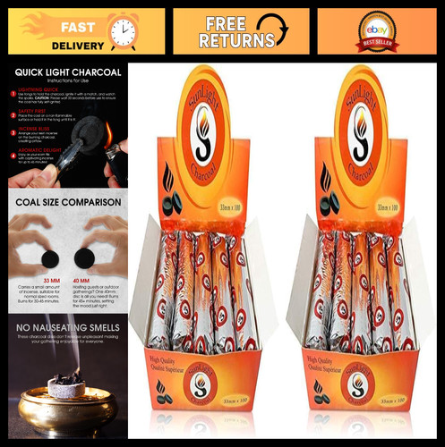 Quick light charcoal tablets - quick,