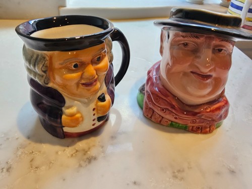 Vintage staffordshire toby jug - staffordshire,