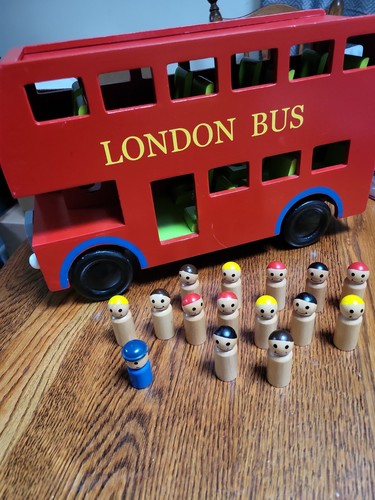 Large wooden london - wooden,
