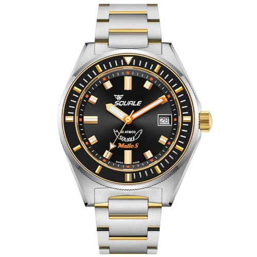 Squale matic 5mm black - s, 39.5mm
