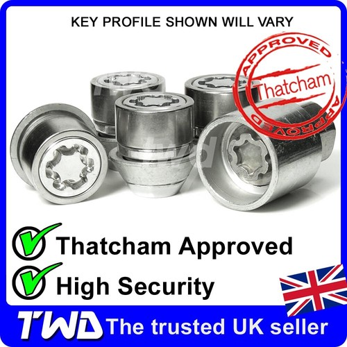 Alloy wheel locking nuts - 4x,
