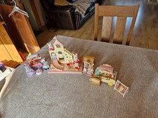Sylvanian Families Baby Castle Playground, Toy Wagon, Sweet Cart & Figures (137)