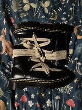 Dr Martens X Rick Owens size 8 UK Bex Brand new no box army combat boots 🖤