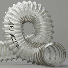 PU Flexible Ducting Hose Pipe - Ventilation, Woodworking, Fume & Dust Extraction