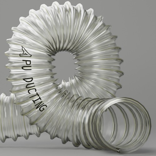 Flexible ducting hose pipe - pu,