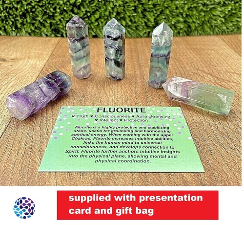 Natural rainbow fluorite - natural,