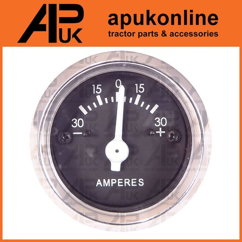 Illuminated ammeter gauge - illuminated,