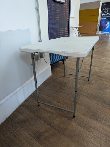 Heavy duty white folding - duty,