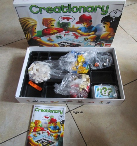 Lego 3844 creationary board - lego,