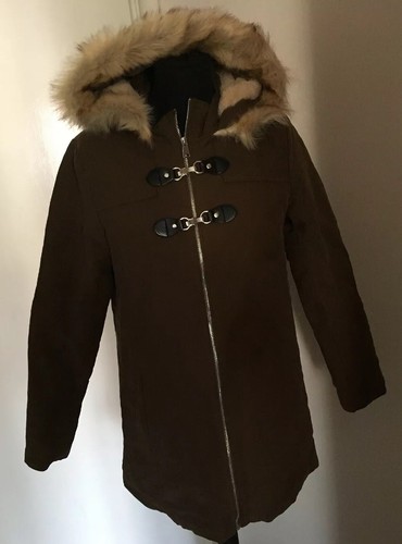 Ladies primark khaki parka - khaki,