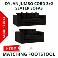 Dylan Jumbo Cord 3 + 2 Seater