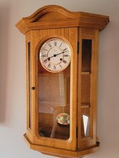 Large HERMLE Light Wood Wall