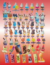 Ice Cream Van Menu Sticker