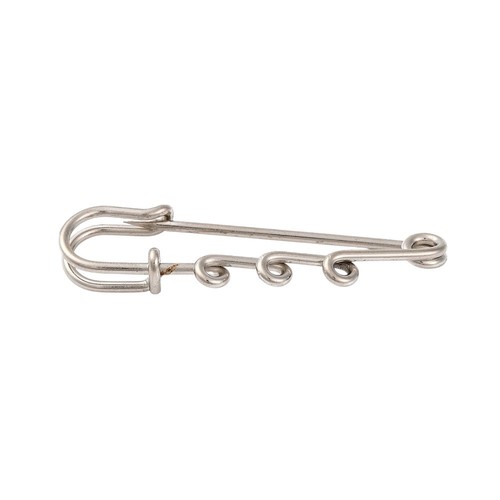 Platinum silver 3 loop - ❤,