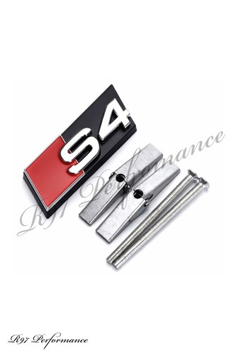 Audi chrome silver front - silver,